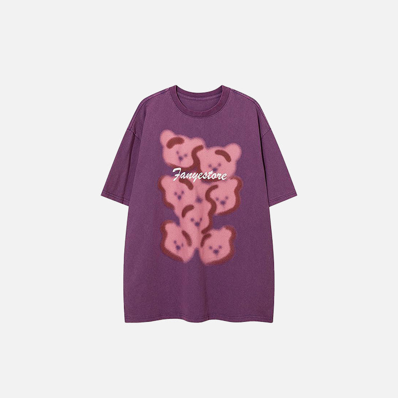Loose Bear Grafik-T-Shirt
