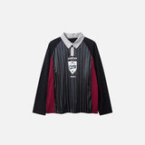 Crimson Contrast T-Shirt