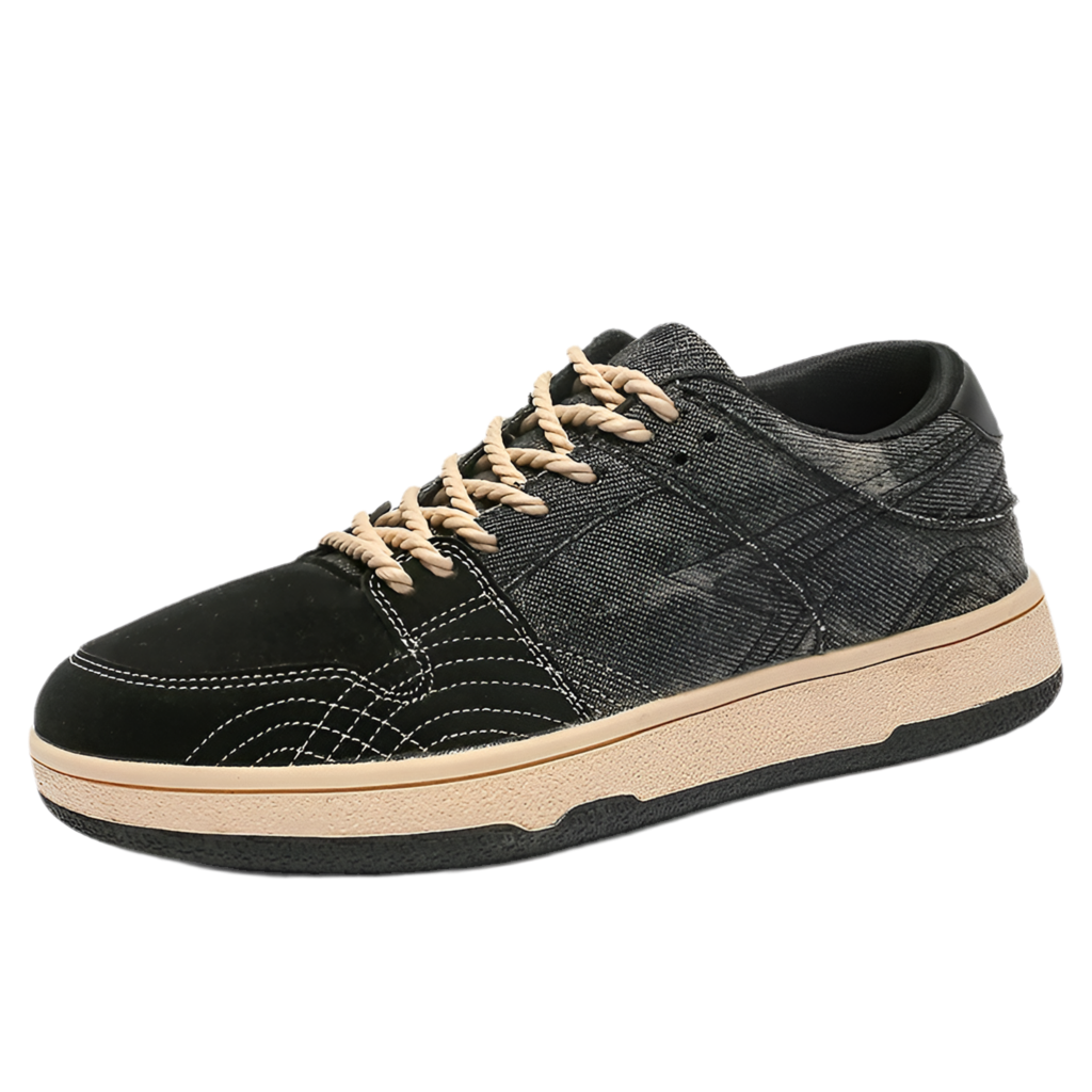 Casual Canvas Denim Sneakers