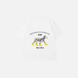 Y2K Soft Cotton Loose Fit Dog T-Shirt