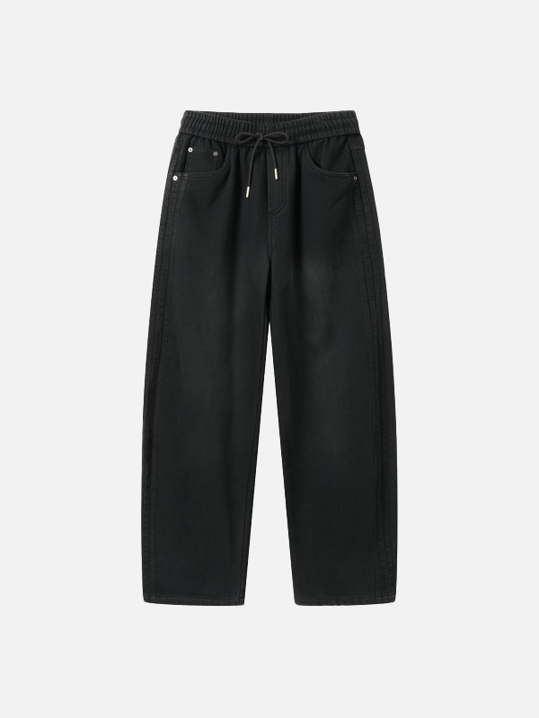 Trendy American Style Fleece-Lined Jogger