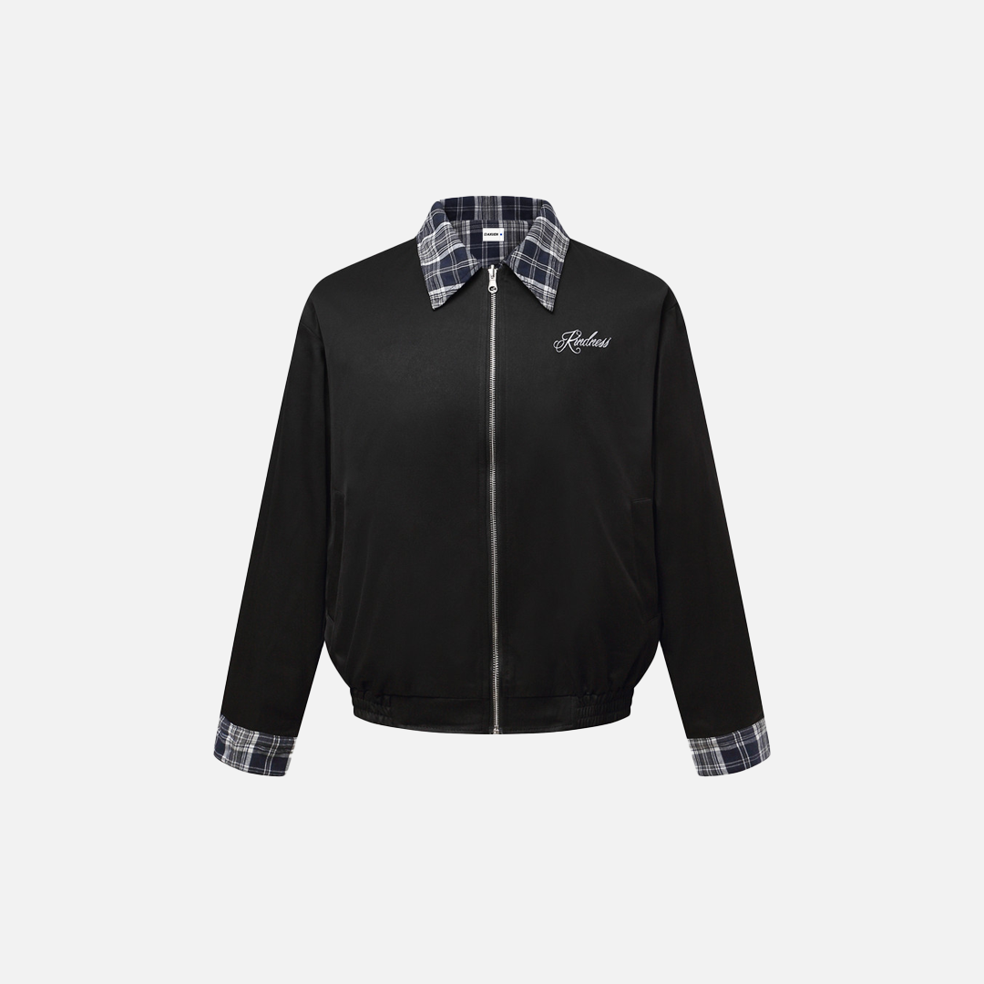 Veste à carreaux polyvalente et flatteuse pour le printemps