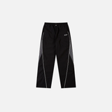 Sommerhose mit Kontrasteinsätzen und elastischem Bund