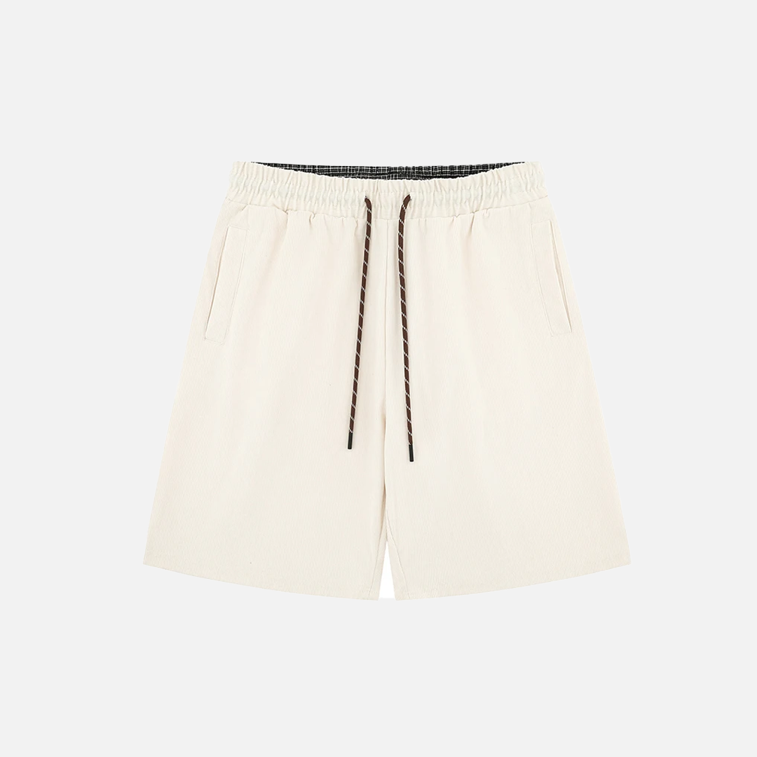 Striped Corduroy Hip Hop Shorts