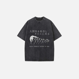 フロッグウォッシュドクルーネックTシャツ