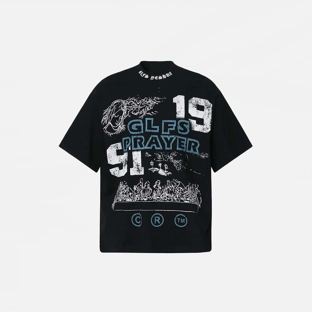 T-shirt graphique oversize style hipster