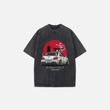 Washed Japanese Racing Car T-Shirt