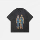 T-shirt streetwear graphique