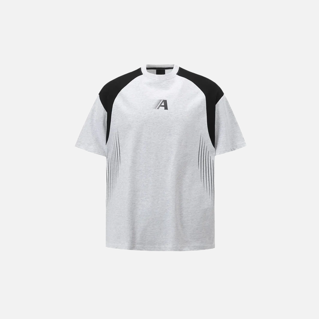 Essential Retro Graphic Printed Racing Sports T-Shirt