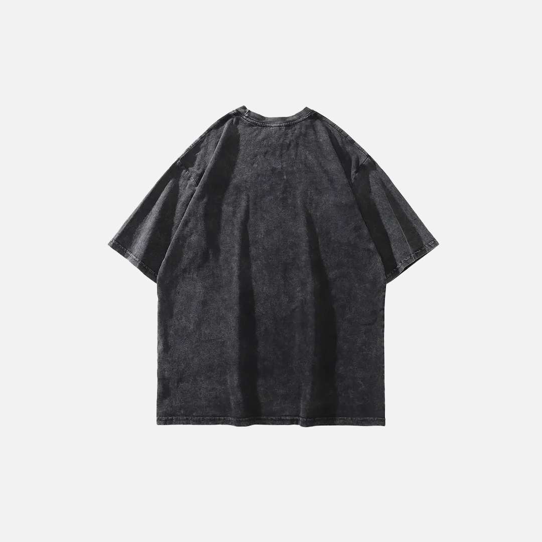 グラフィック ロボット 恐竜 プリント 半袖 Tシャツ