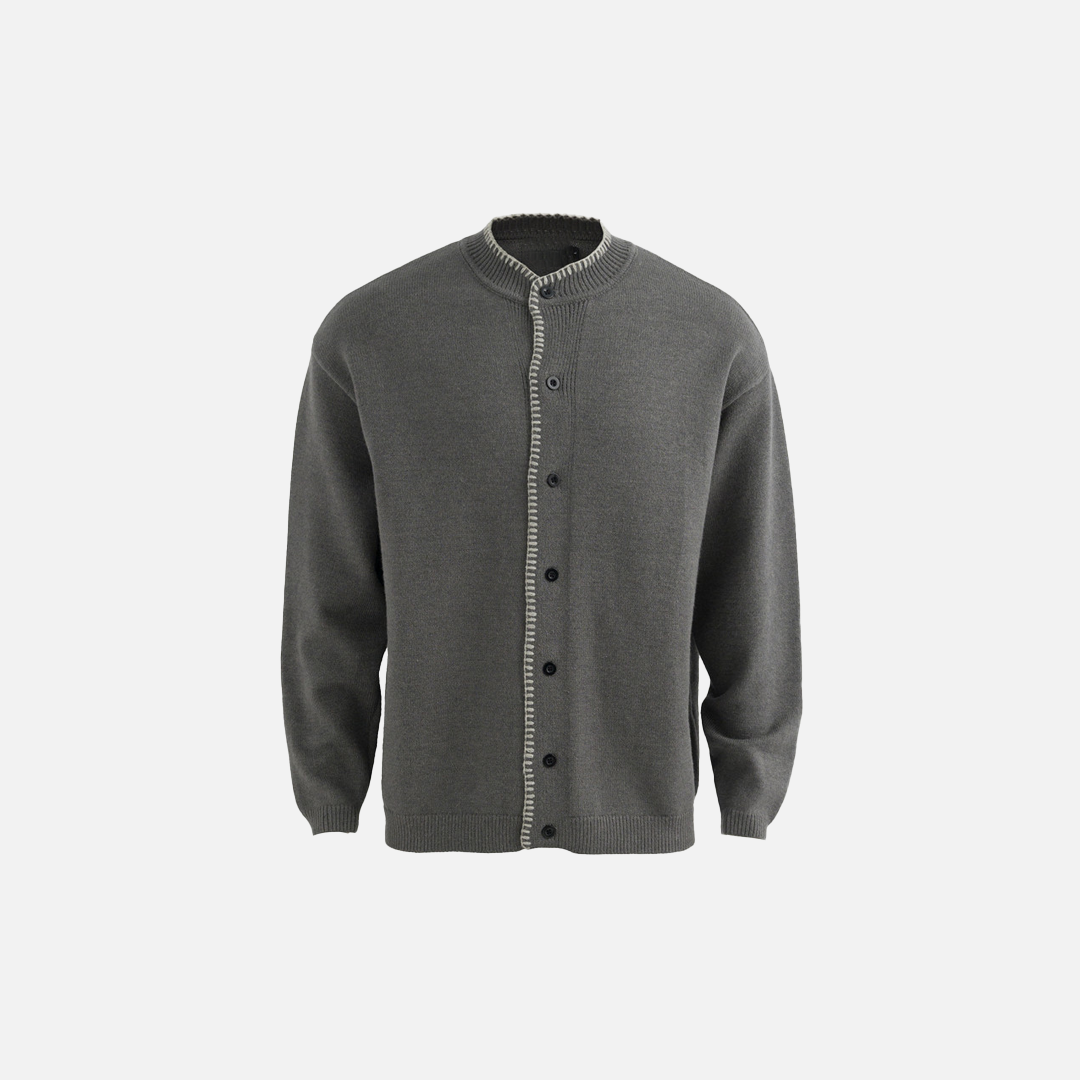 Gefütterter, kuscheliger Oversize-Strickcardigan für den Freizeitbereich