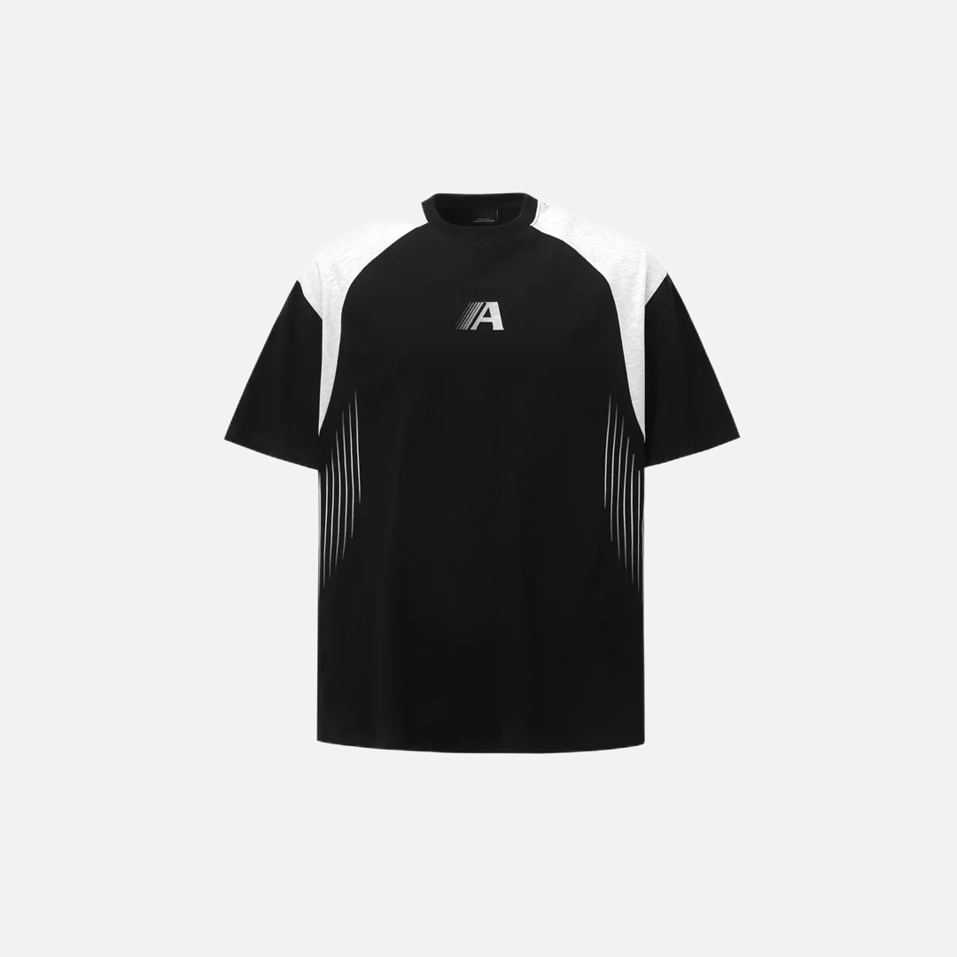 Essential Retro Graphic Printed Racing Sports T-Shirt