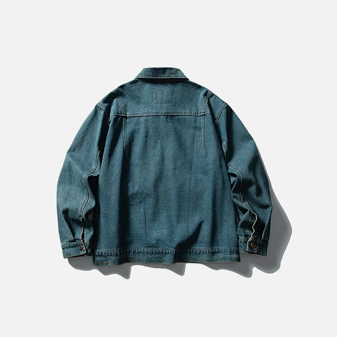 Versatile Y2K Loose Casual Denim Jacket