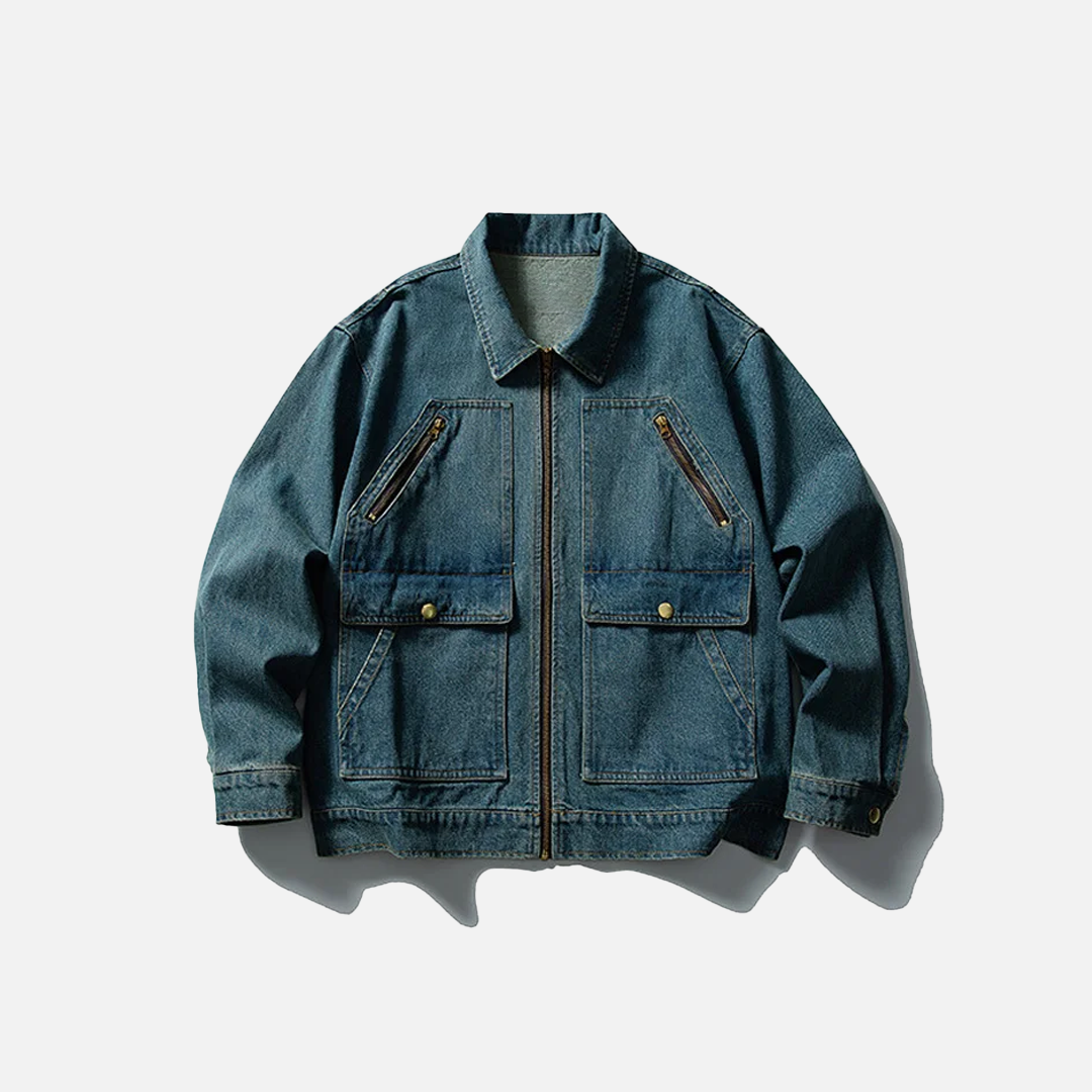 Versatile Y2K Loose Casual Denim Jacket