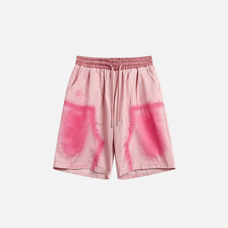 Oversized Washed Cargo Shorts