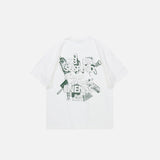 Sommerliches Utility-T-Shirt
