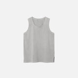 Unisex-T-Shirt mit Seitenschlitz, ärmellos