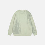Glitch Matrix Sweater