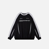 Sports Style Print Pattern Sweatshirt