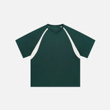 T-shirt de sport ample à patchwork