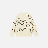 Wave Pattern Sweater