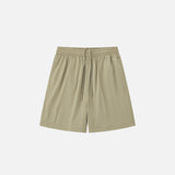 Loose Solid Color Sports Shorts