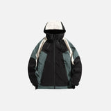 Color-Blocked Windbreaker Jacket
