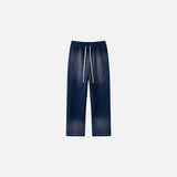 Jogginghose mit elastischem Bund, gewaschen