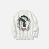 Knitted Goth Angel Sweater