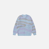 Wave Patterned Sweater