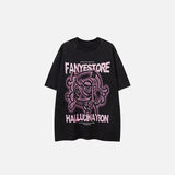 Halluzination Anime Mädchen T-Shirt
