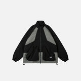 Splicing Color Windbreaker Jacket