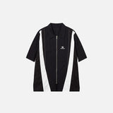 Chemise zippée bicolore