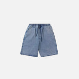 Baggy Drawstring Denim Jorts