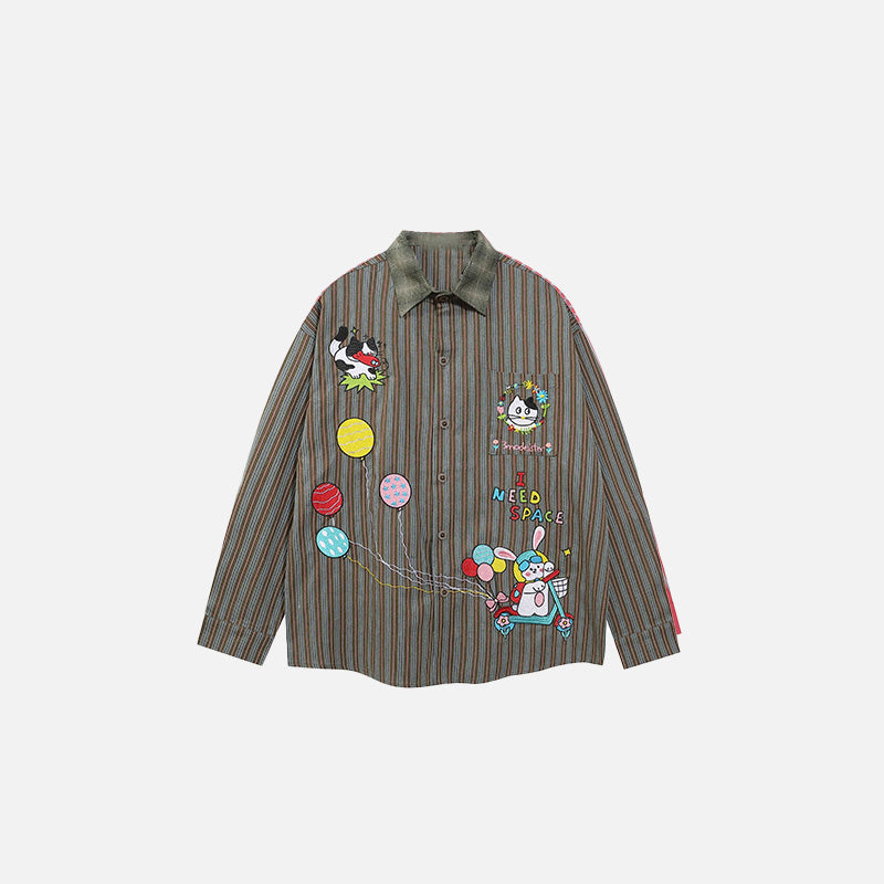 Explorer's Playful Shirt
