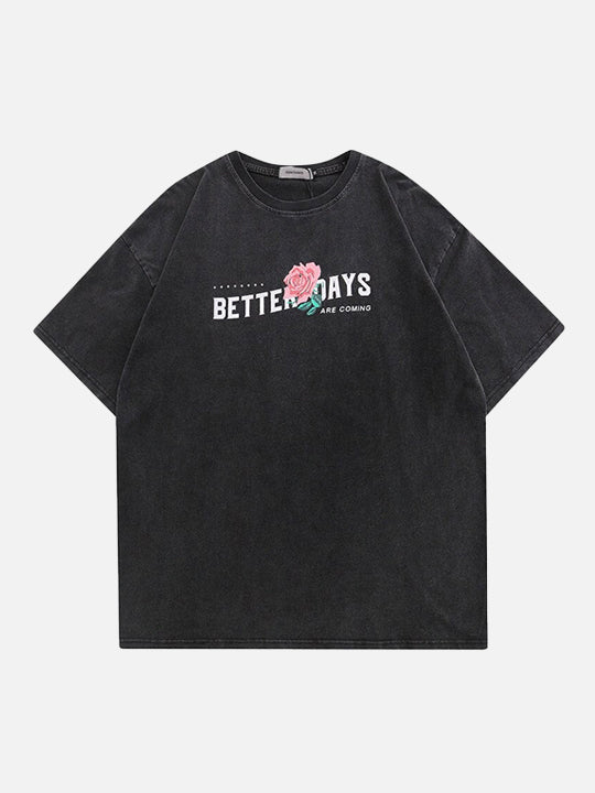 Better Days Washed Oversized T-shirt