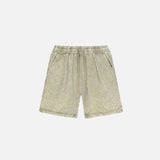 Vintage Washed Distressed Denim Shorts