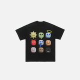 T-Shirt „Gesichter des Ausdrucks“