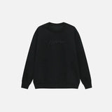 Modern Solid Color Sweatshirt