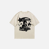 Y2k Car Printed Women's T-shirt