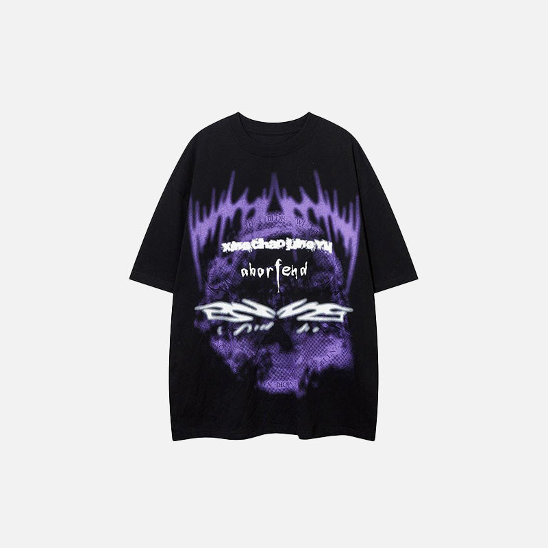 Blurring Ghost Print T-shirt