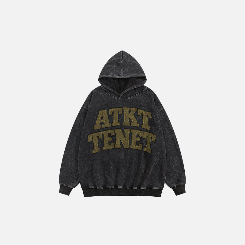 Loose Letter Prints Hoodie