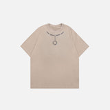Loose Chain bedrucktes T-Shirt