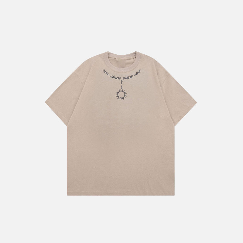 Loose Chain bedrucktes T-Shirt