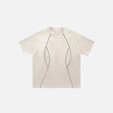 Solid Stripes Loose T-Shirt