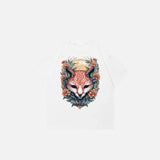 Ancient Fox Print Graphic T-shirt