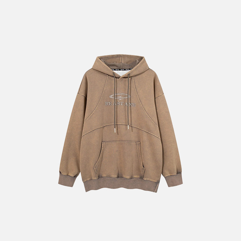 Loose Streamline Hoodie