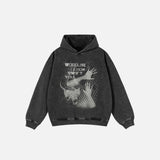 Wildlife Glimpse Mesh Hoodie