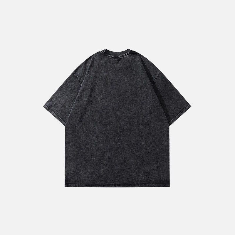 Vintage T-Shirt mit Kirschfrucht-Grafik