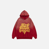 Sternen-gewaschener lockerer Hoodie